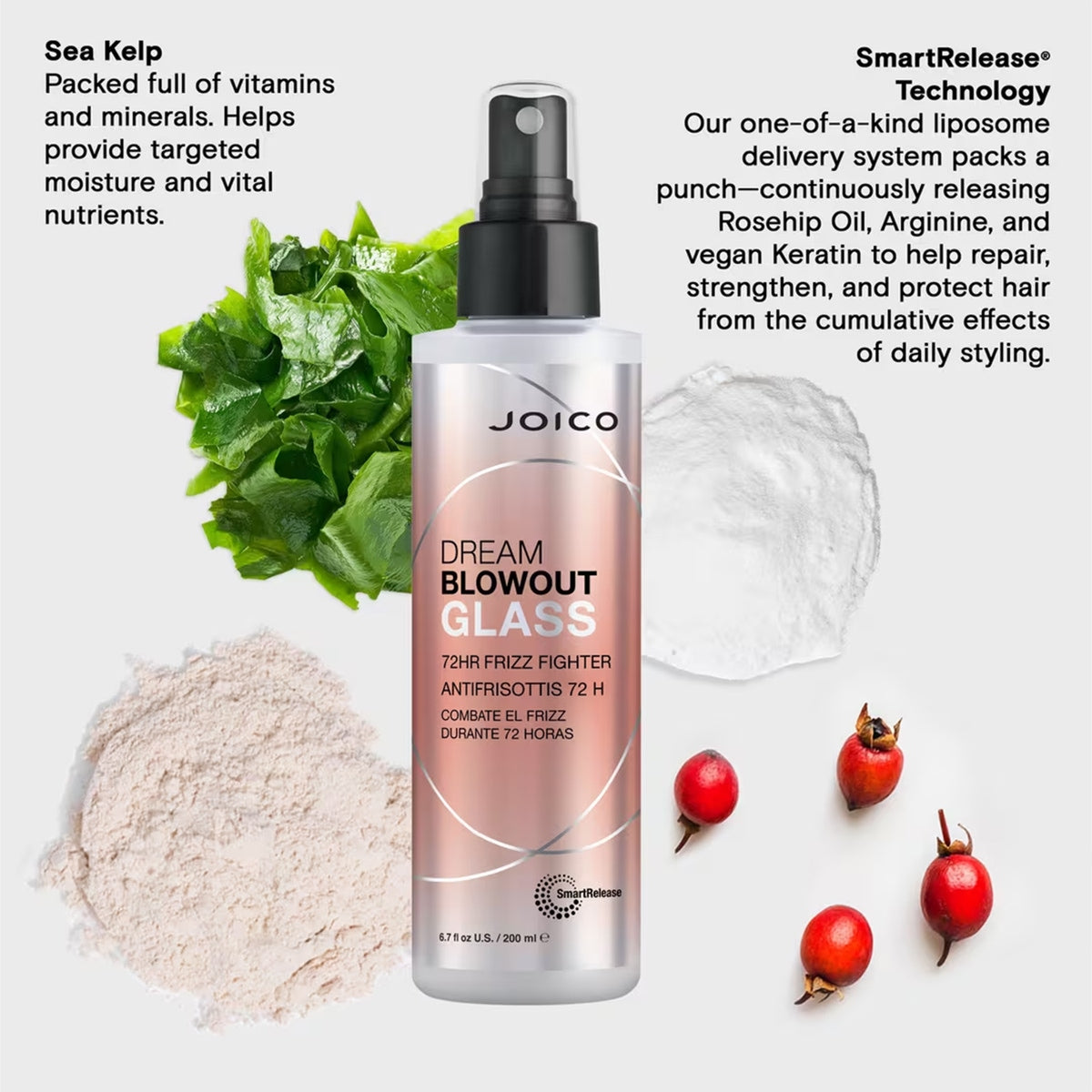 Joico Dream Blowout Glass 72hr Frizz Fighter