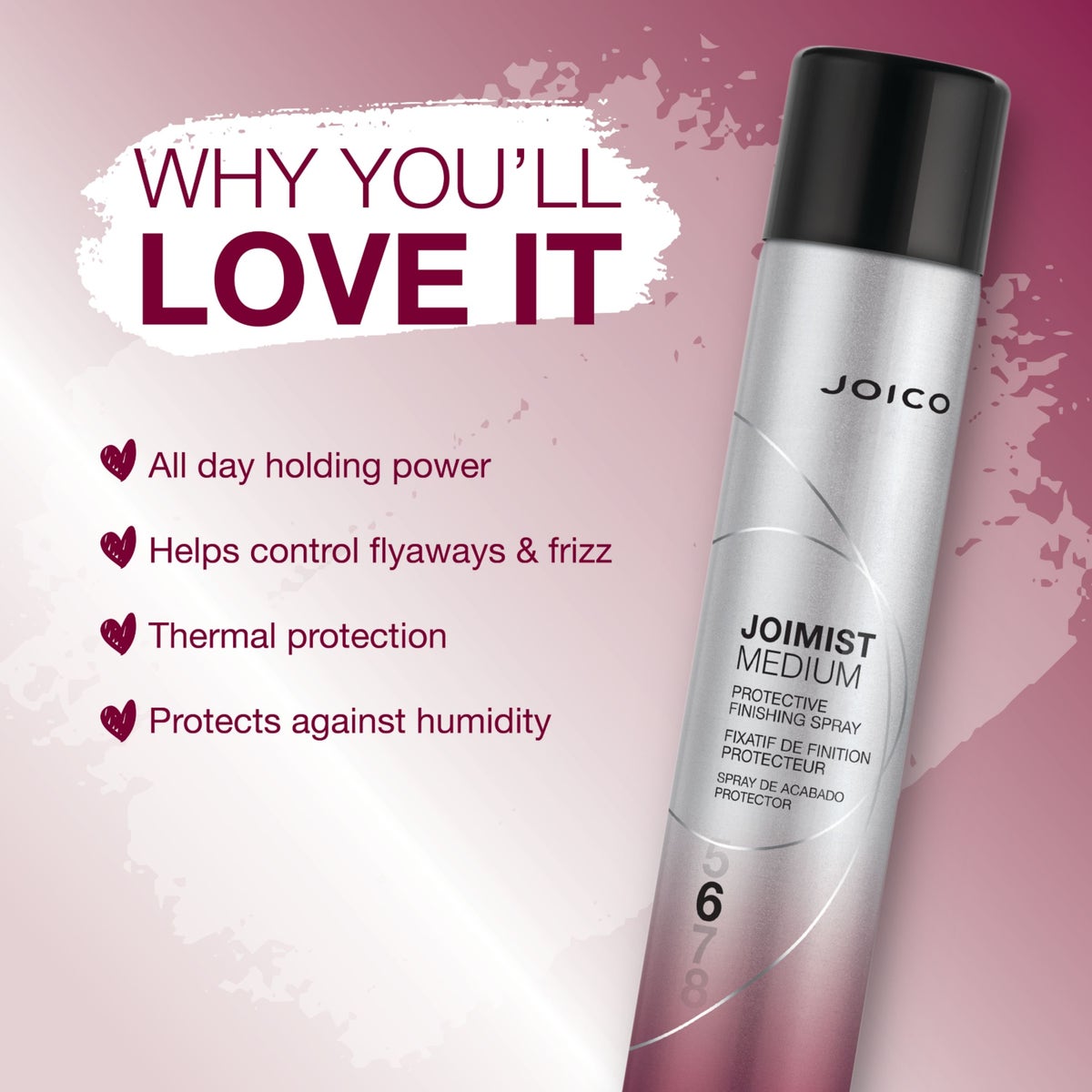 Joico JoiMist Medium Protecting Finishing Spray 9oz