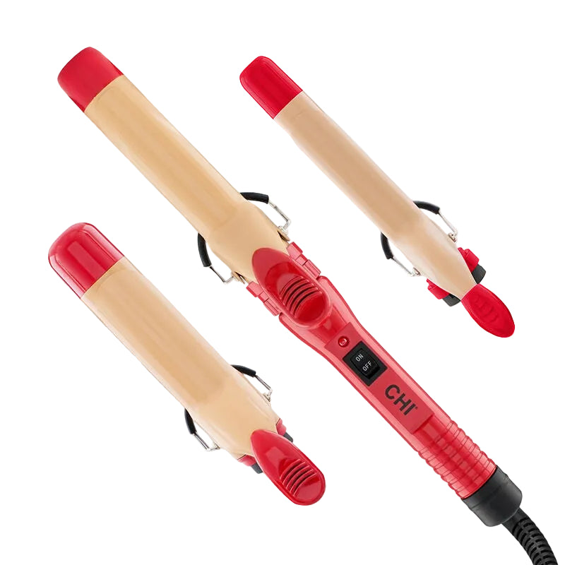 CHI Lava Triple Interchangeable Curl Wand GF8301