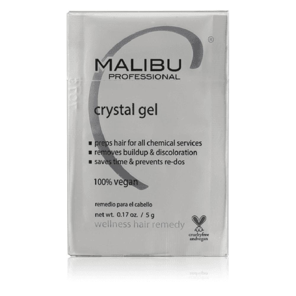 Malibu Crystal Gel Wellness Hair Remedy .17Oz/5G - Wellness treatment for buildup removal