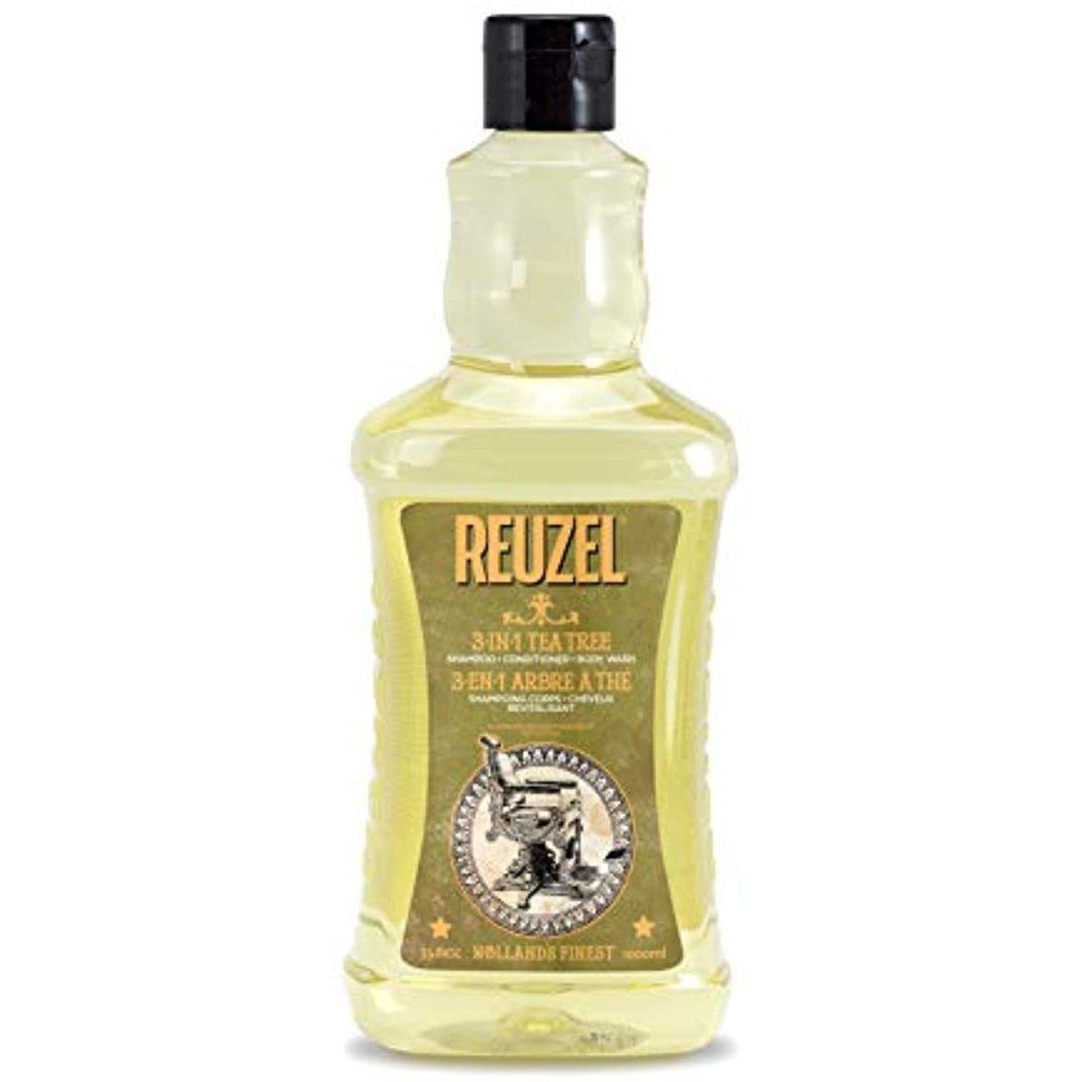 Reuzel 3-in-1 Tea Tree Shampoo Conditioner Body Wash