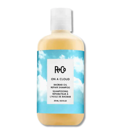 R+Co On A Cloud Baobab Oil Repair Shampoo