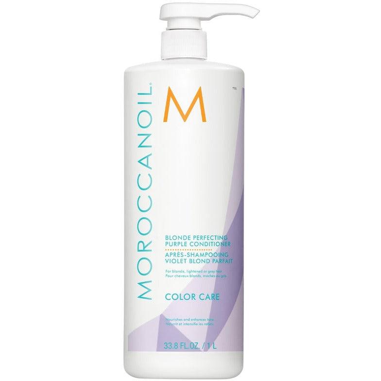 Moroccanoil Blonde Perfecting Purple Conditioner - Moroccanoil | Urban Texture Hair Studio, Calgary AB