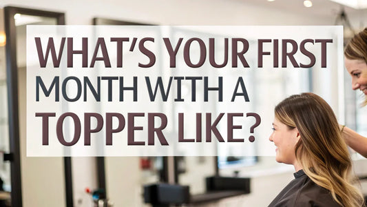 What's Your First Month with a Hair Topper Really Like?