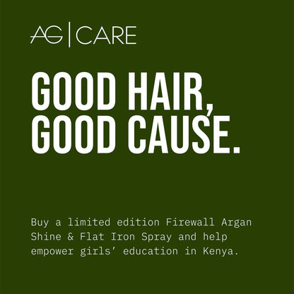 AG CARE Firewall Argan Shine & Flat Iron Spray OGC Limited Edition