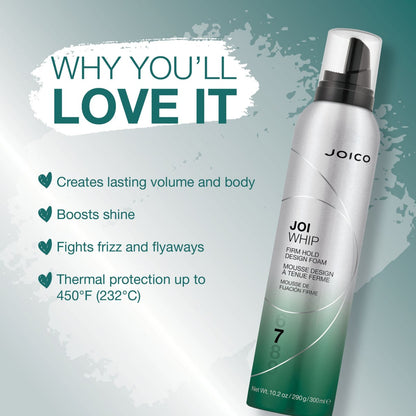 Joico JoiWhip Firm Hold Design Foam 10.2oz