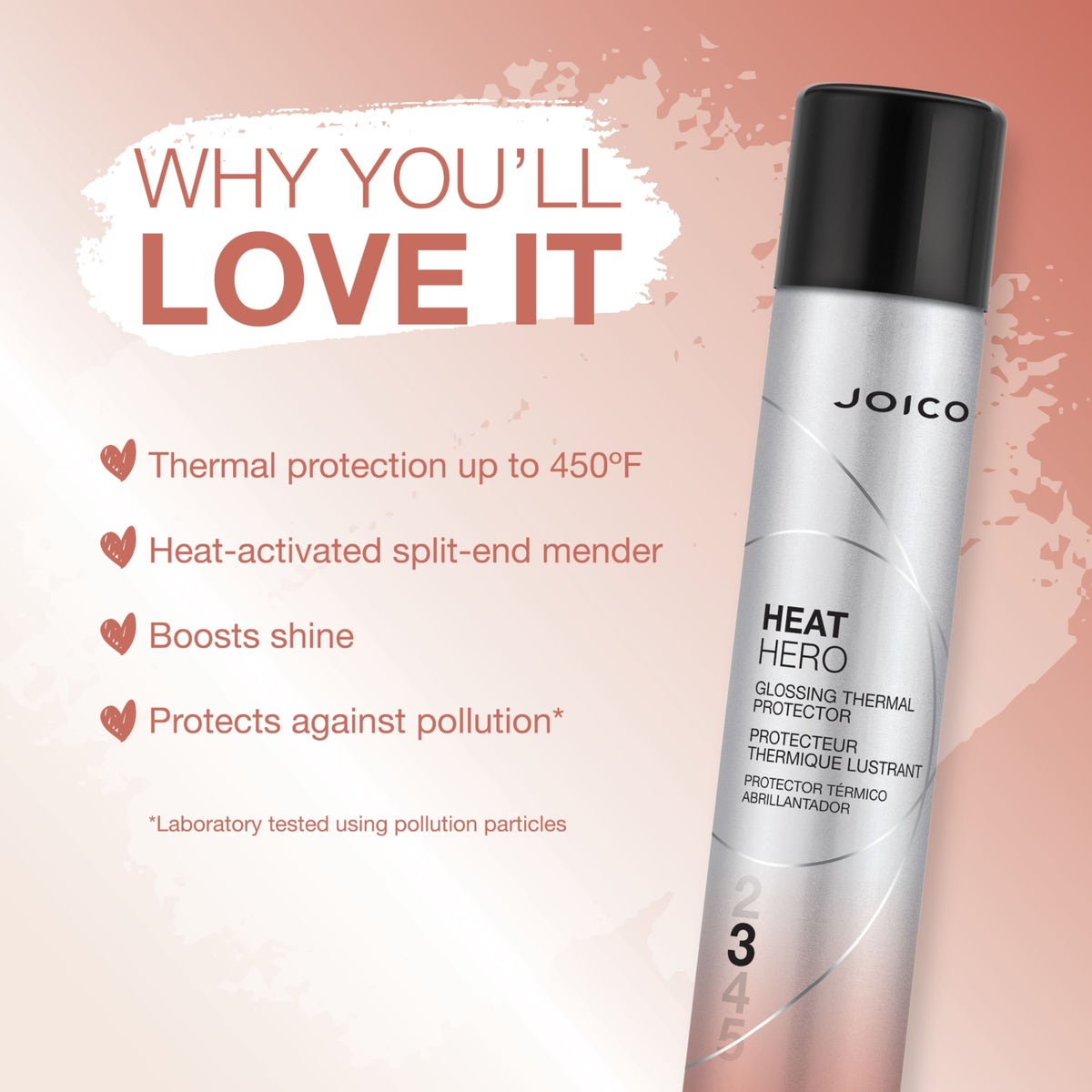 Joico Heat Hero Glossing Thermal Protector 5.1oz