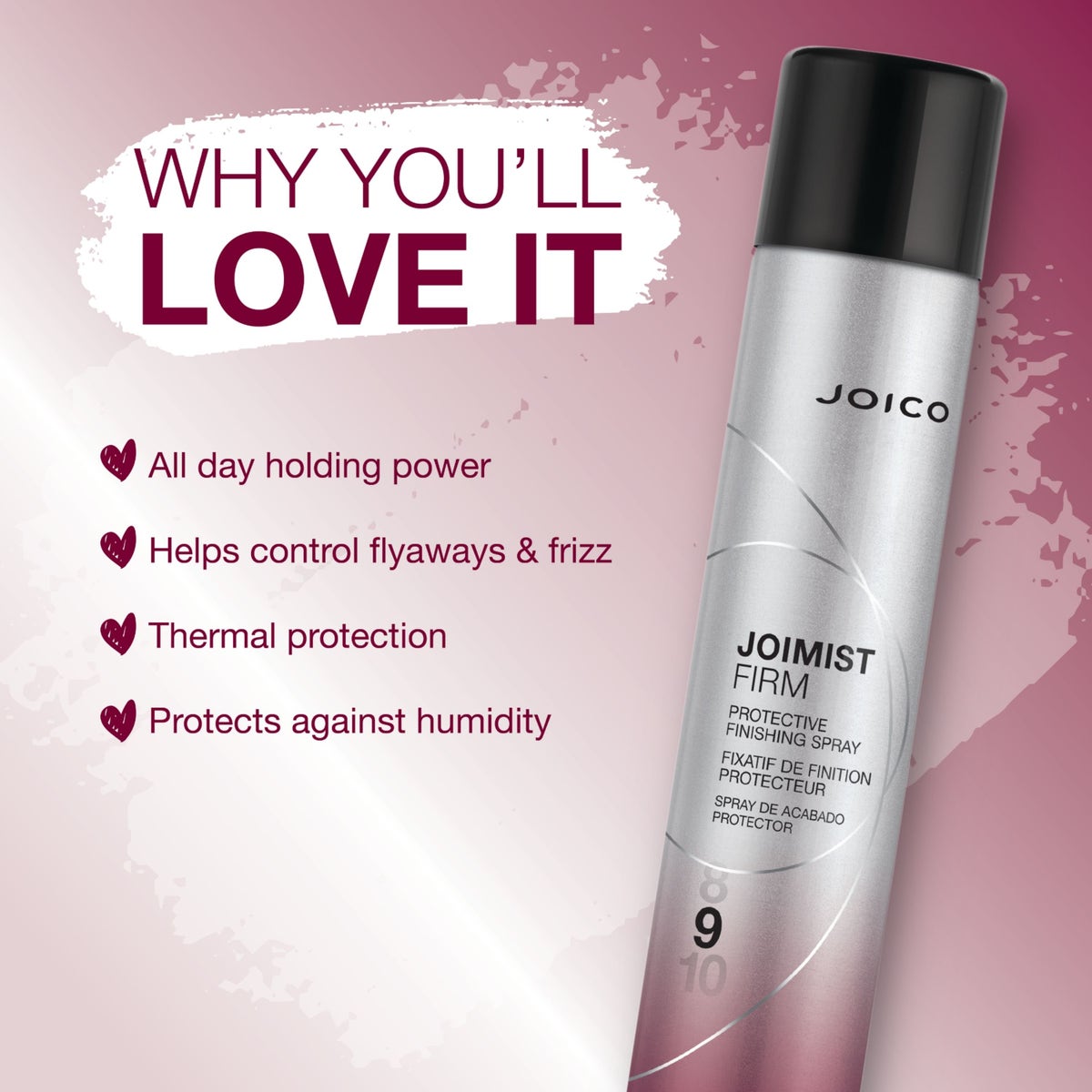 Joico JoiMist Firm Protecting Finishing Spray 9oz