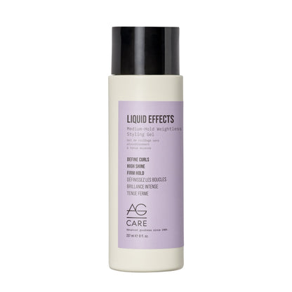 AG CARE Liquid Effects Medium-Hold Weightless Styling Gel