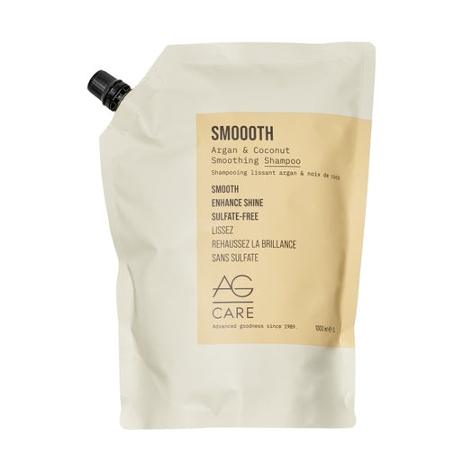 AG CARE Smoooth Argan & Coconut Smoothing Shampoo - AG CARE | Urban Texture Hair Studio, Calgary AB