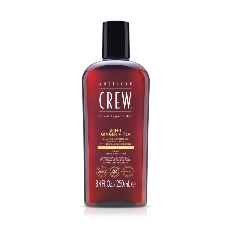 American Crew 3-in-1 Ginger + Tea Shampoo