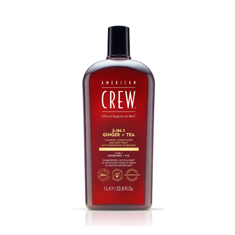 American Crew 3-in-1 Ginger + Tea Shampoo