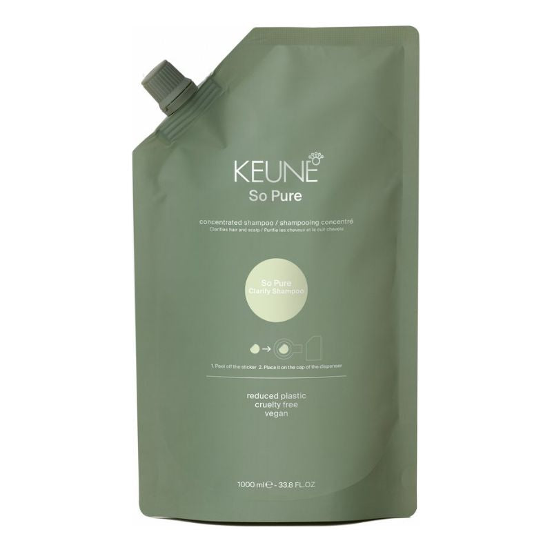 Keune So Pure Clarify Shampoo Refill - Keune Professional Hair Care