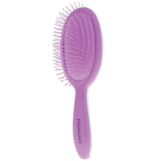 FRAMAR Purple Detangling Brush