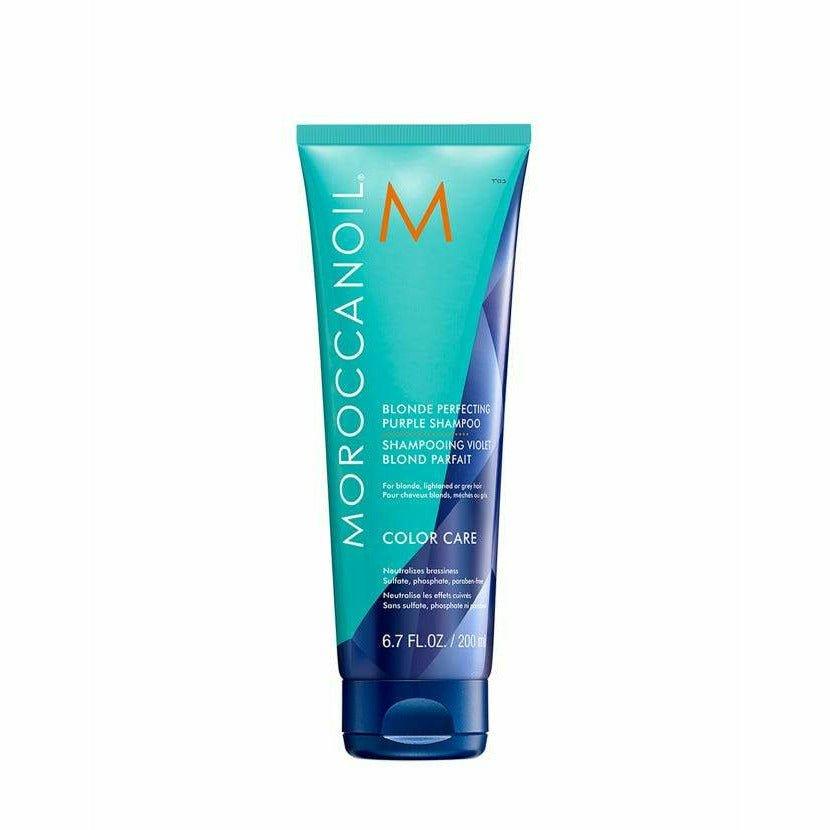 Moroccanoil Blonde Perfecting Purple Shampoo - Moroccanoil Professional Argan Oil Hair Care
