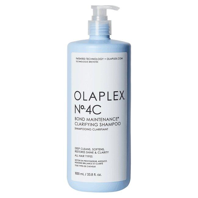 Olaplex No. 4C clarifying shampoo deeply cleanses hair and scalp