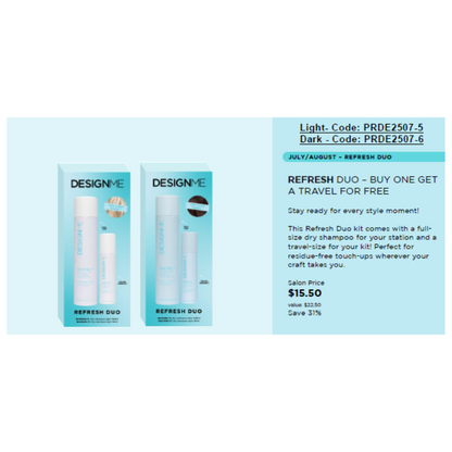 DesignME QUICKIE.ME Dry Shampoo