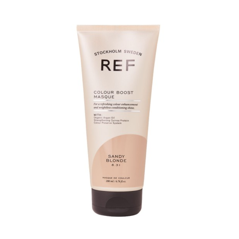 REF Colour Boost Masque Sandy Blonde 6.8oz - Ref Stockholm | Urban Texture Hair Studio, Calgary AB