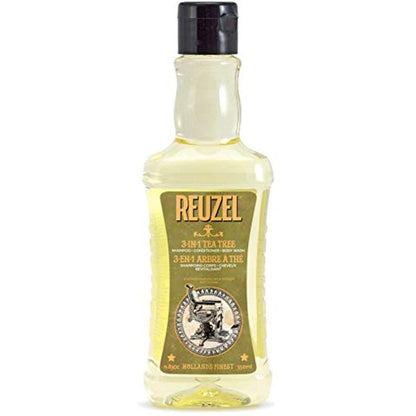 Reuzel 3-in-1 Tea Tree Shampoo Conditioner Body Wash