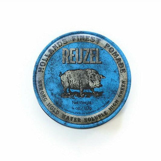 Reuzel Blue Pomade strong hold high shine