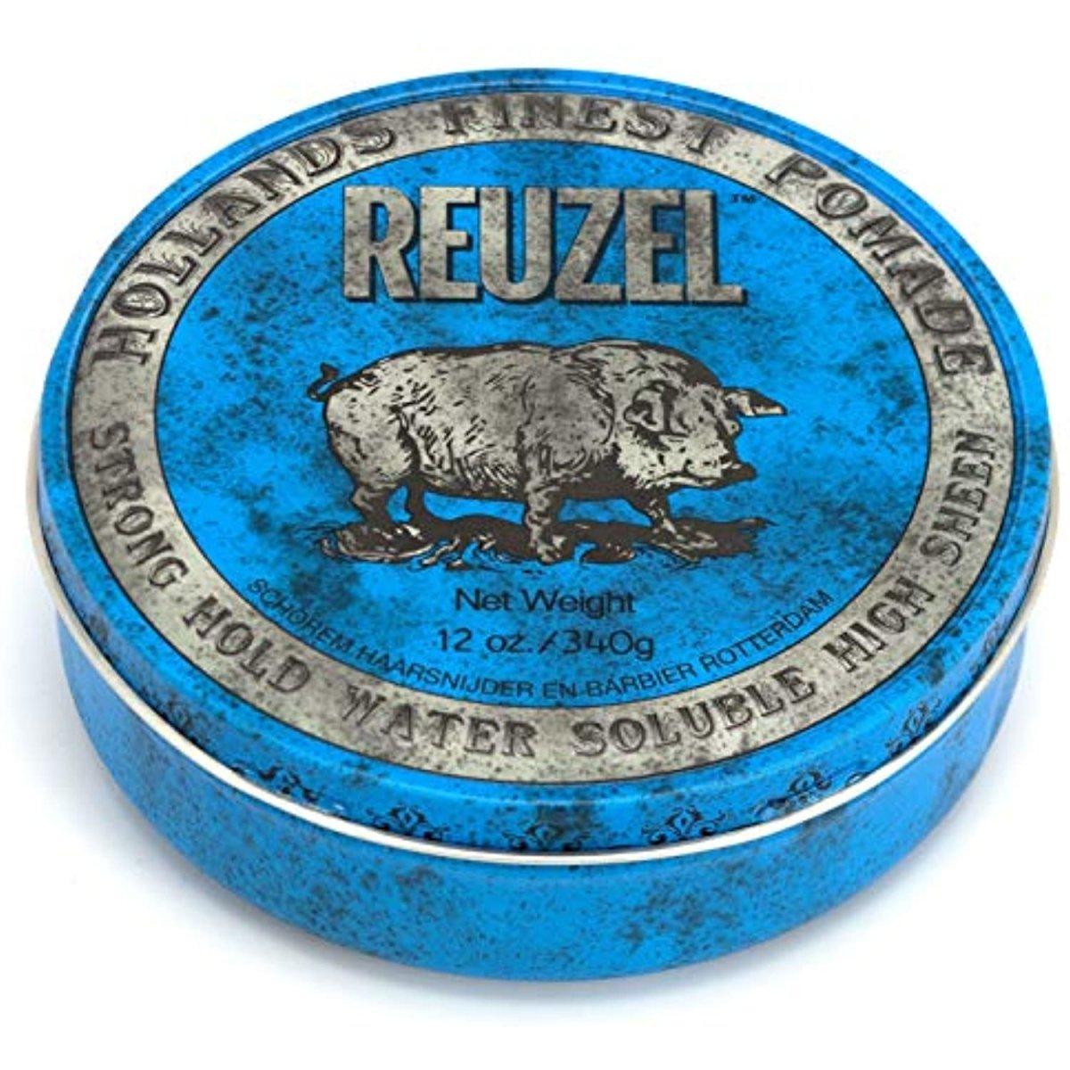 Reuzel Blue Pomade strong hold high shine