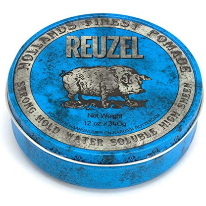Reuzel Blue Pomade strong hold high shine