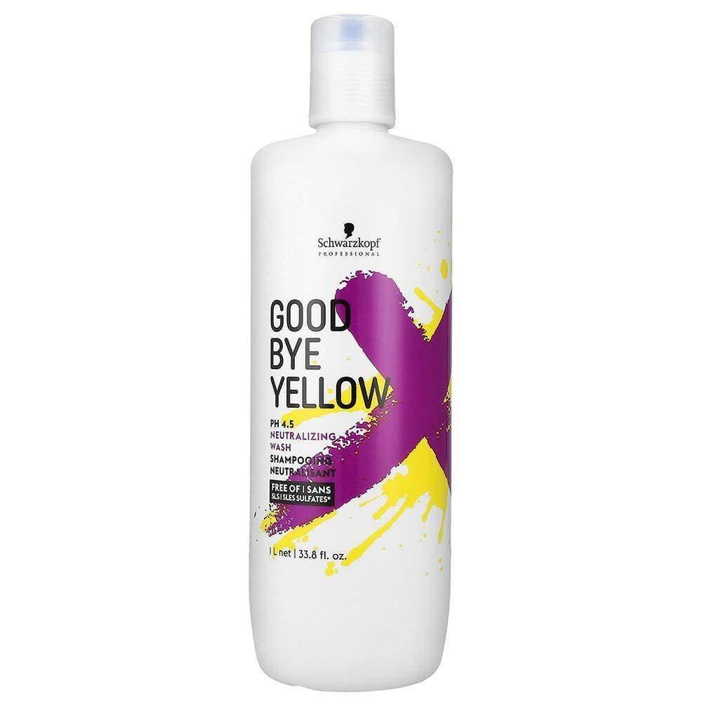 Schwarzkopf Good Bye Yellow Neutralizing Wash - Schwarzkopf Professional