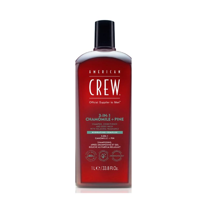 American Crew 3-in-1 Chamomile + Pine Shampoo