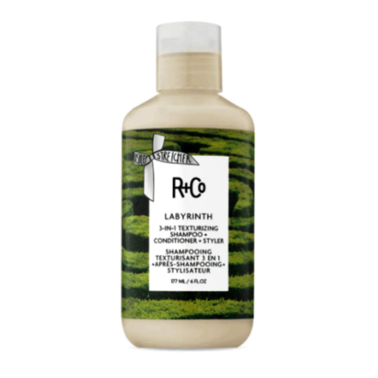 R+Co LABYRINTH 3-in-1 Texturizing Shampoo + Conditioner + Styler