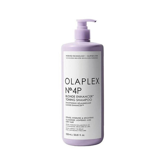 Olaplex No. 4P blonde enhancer toning shampoo 33.8 oz neutralizes brass