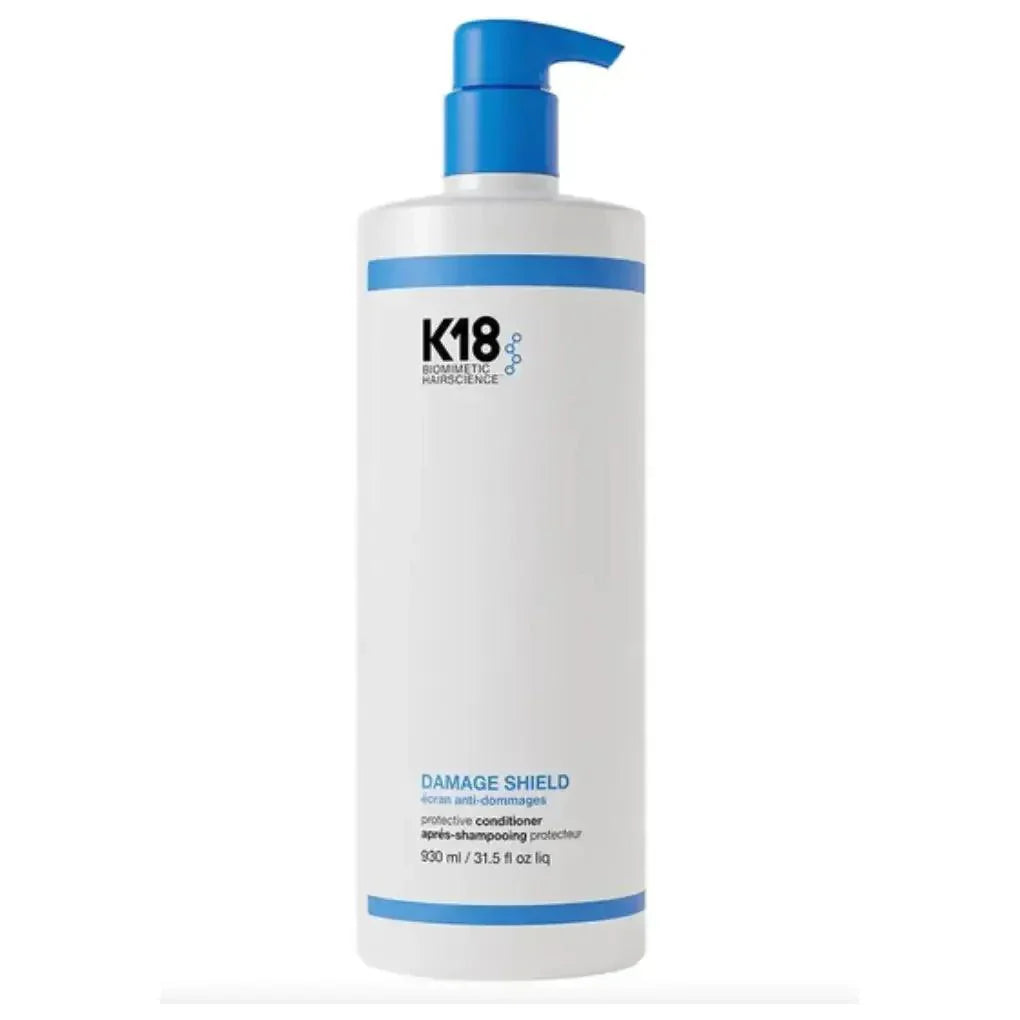 K18 Damage Shield Protective Conditioner Liter - Professional size UV protection